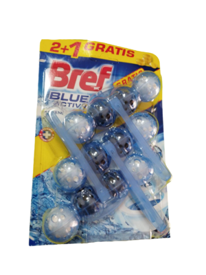 BREF WC Blue Active Pack 3x50g