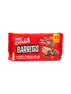 Chocolat Nestle Barritas Wafer 6x18g 108g x14