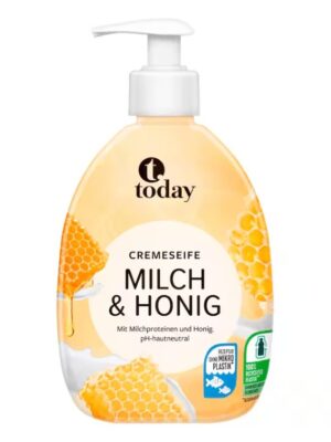 Today Cremeseife Milch & Honig 500ml x6