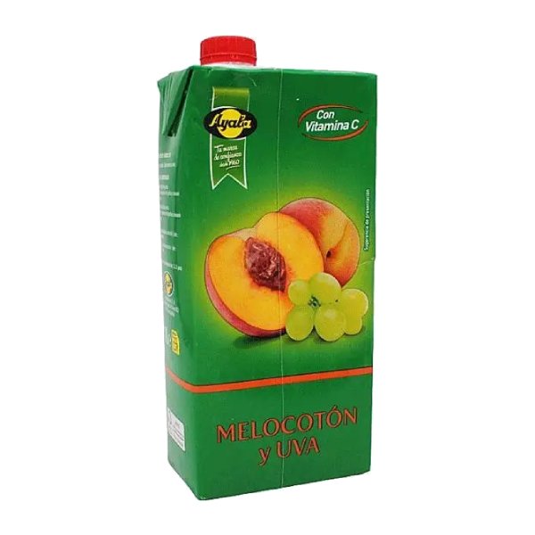 Ayala Zumo Melocoton 100% Brik 1L x12