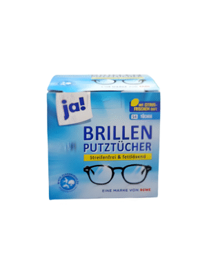 ja! REWE BRILLENPUTZTUECHER 54er 100g x8