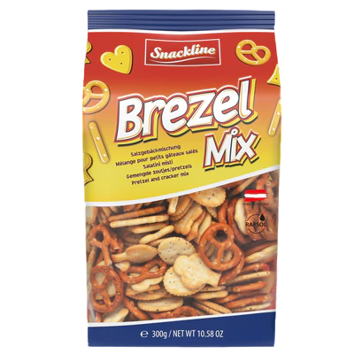 Assortiment de bretzels 300g x30