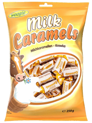 Caramels au lait 250g x20