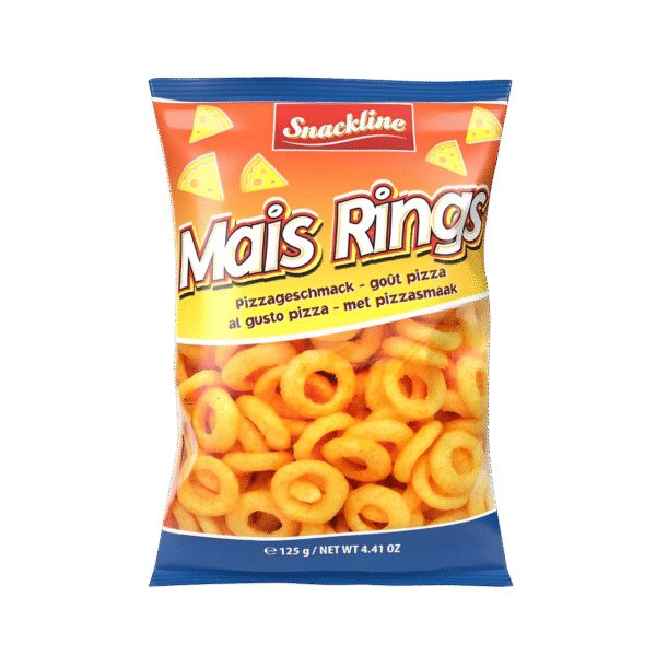 Maïs Rings pizza 125g x20