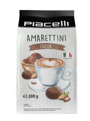 "Pâtisseries Amarettini cacao 200g x10