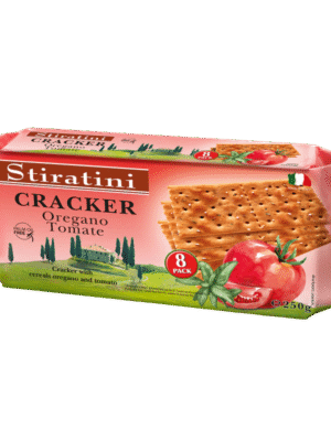 cracker oregano & tomato 250g x12