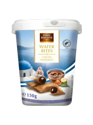 wafer Bites Cacao Hazelnut 150g x12