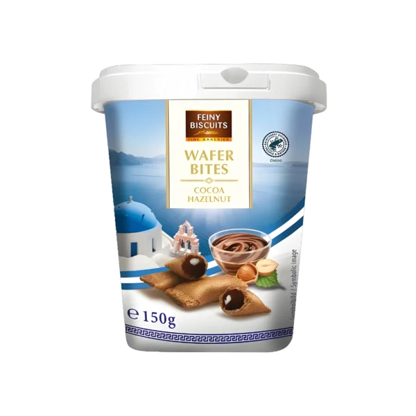wafer Bites Cacao Hazelnut 150g x12