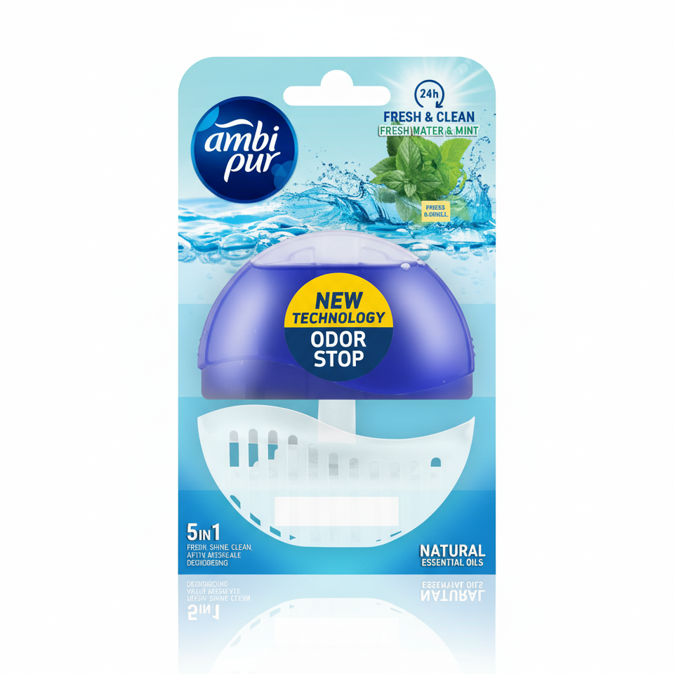 AMBIPUR WC COLGADOR AGUAMENTA 55G AMBIPUR WC COLGADOR AGUA MENTA 55G – Image 1