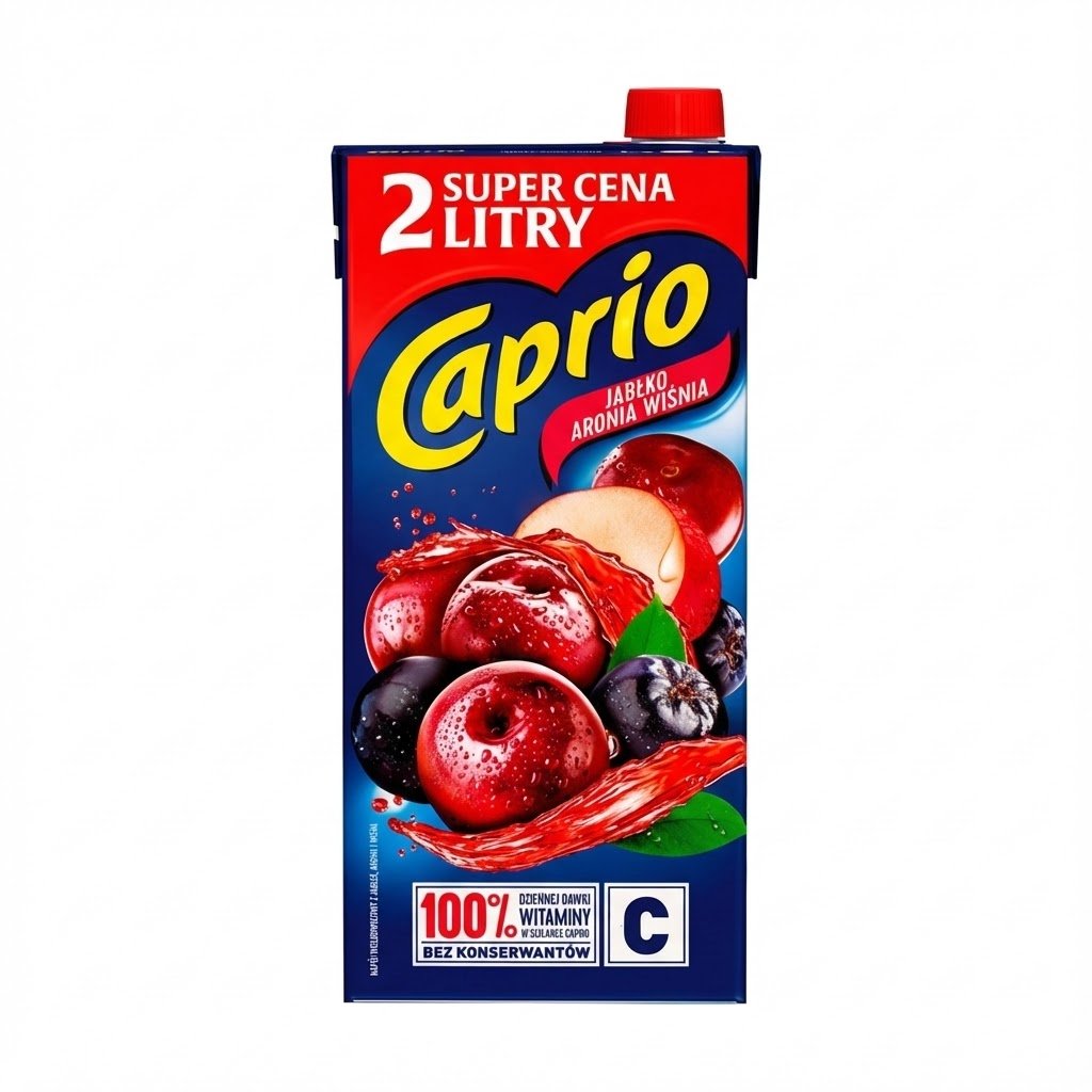 Boisson CAPRIO ARONIA-CHERRY 2L (1) Boisson CAPRIO ARONIA CHERRY 2L – Image 1