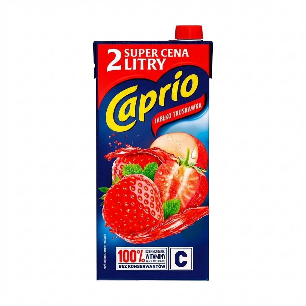 Boisson CAPRIO STRAWBERRY 2L (1) Boisson CAPRIO STRAWBERRY 2L – Image 1
