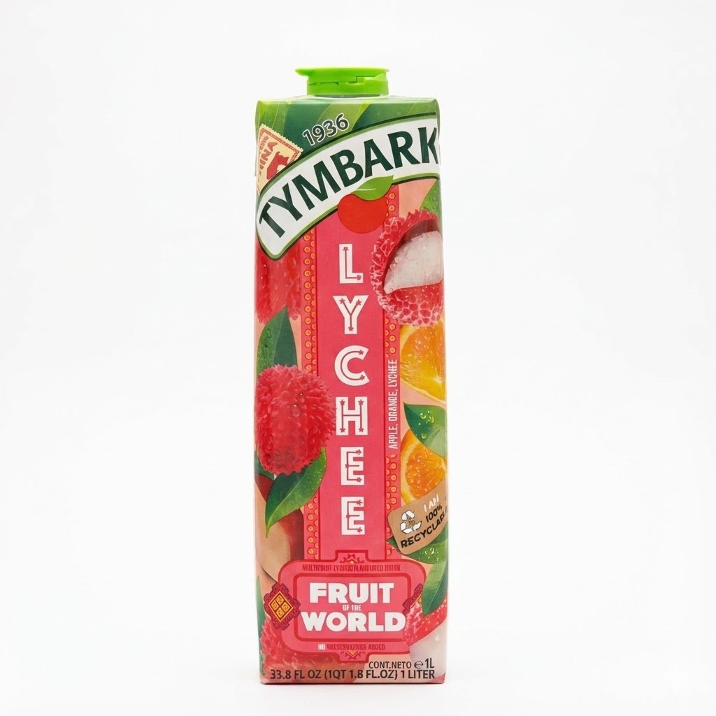 Boisson TYMBARK Lychee 1L 12 (1) Boisson TYMBARK Lychee 1lx12 – Image 1