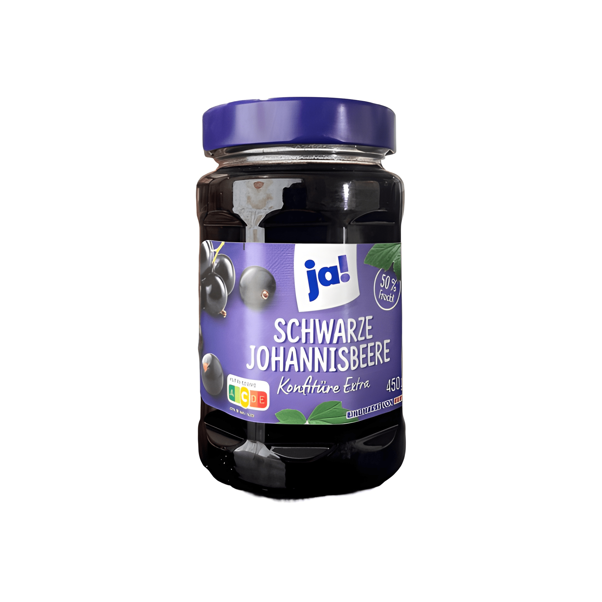 Ja! Confiture Cassis Extra 450gx10 Ja! Confiture Cassis Extra 450gx10 – Image 1