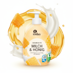 Today Cremeseife Milch & Honig 500ml x6 – Image 2