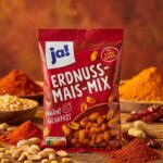 ja! Erdnuss-Mais-Mix 150g x 24 – Image 2