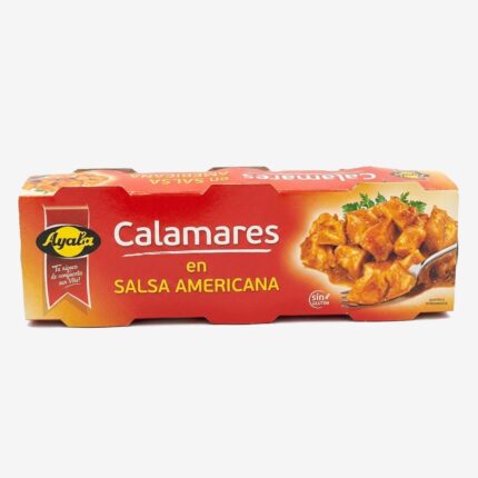 Ayala Calamares Salsa Americana 3x55g