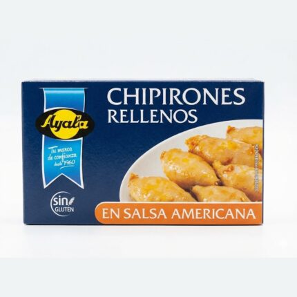 Ayala Chipirones Rellenos En Salsa Americana 72gx50