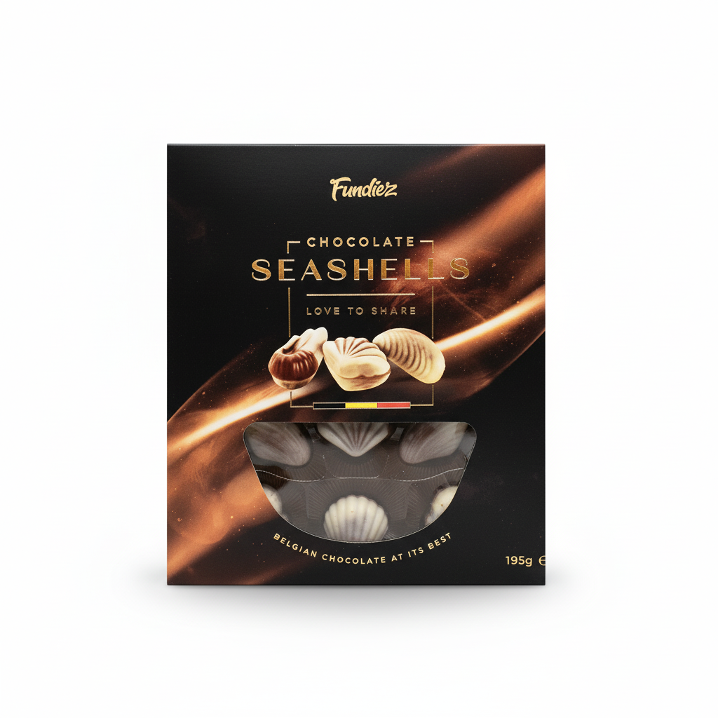 Belgian Seashells Fundiez 195 g Belgian Seashells Fundiez 195g – Image 1