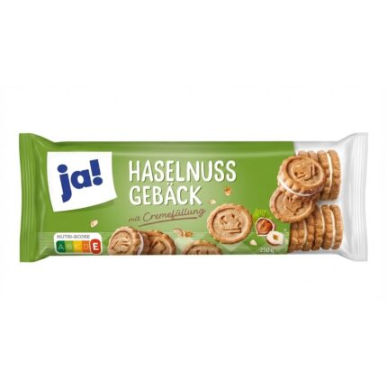 Ja! Haselnuss Geback 250gx12
