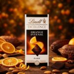 Lindt Excellence Naranja Negro Con Almendras 100g – Image 2