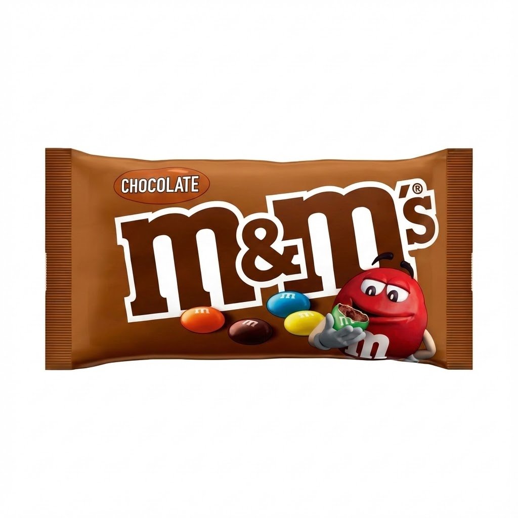 M&Ms Choco 24x45g (1) M&Ms Choco 24x45g – Image 1