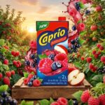 Boisson CAPRIO Multifruit Pomme et Framboise 2L – Image 2