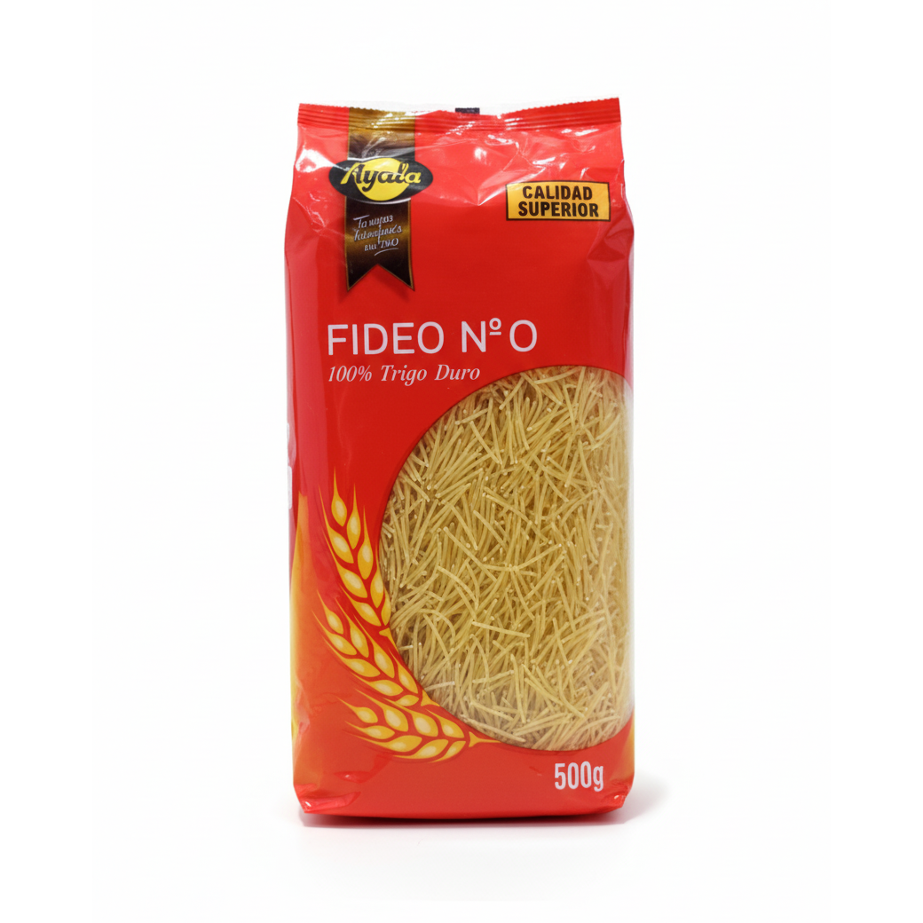 Fideos Fino N0 Ayala 500g Vermicelles Fins N°0 AYALA 500 g – Image 1
