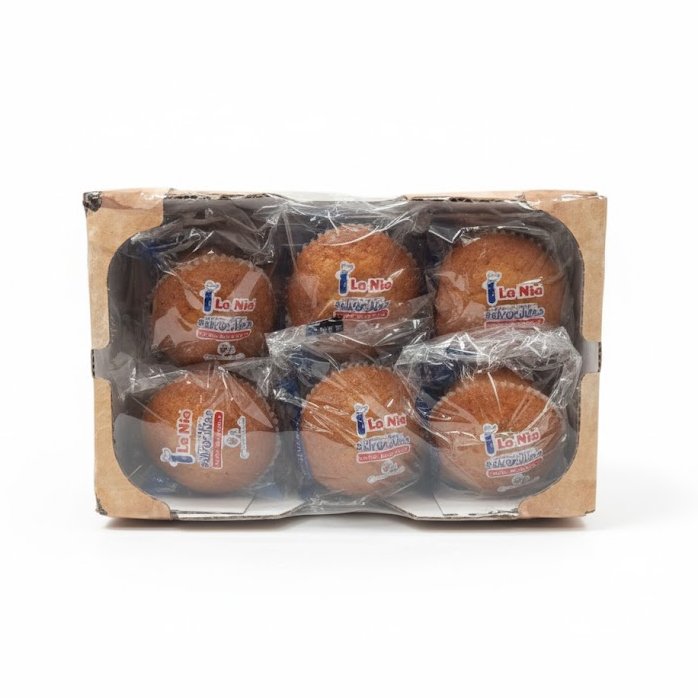La Nia Magdalenas 0% Azucar con Canela 12 Unit 450g (2) La Nia Madeleines 0% Sucre à la Cannelle 12 Unités 450g – Image 1