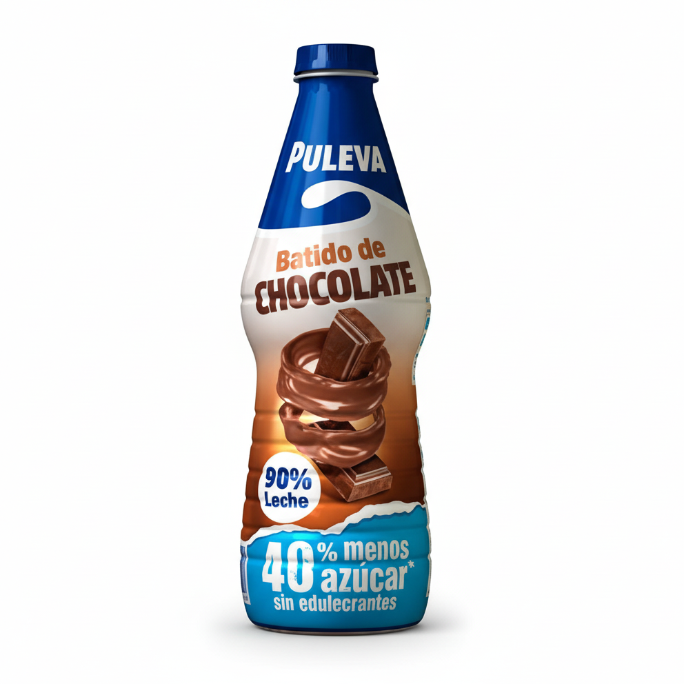 PULEVA BATIDO CACAO 1L (1) Puleva Boisson Lactée au Cacao 1L – Image 1