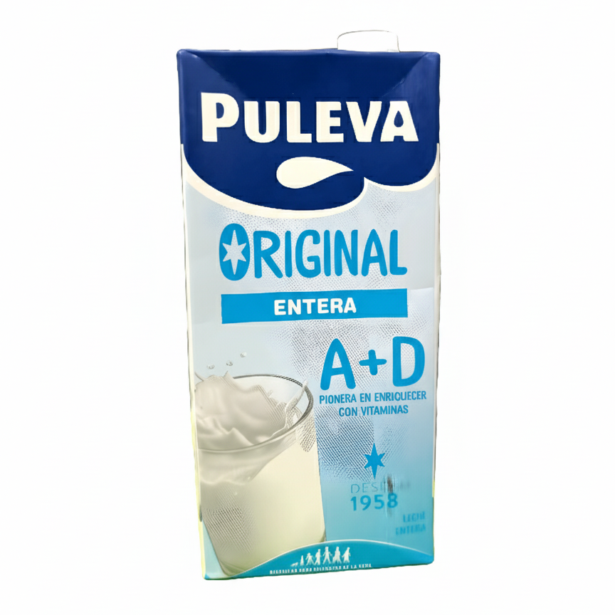 PULEVA Entera 1Lx6 (2) Puleva Lait Entier 1Lx6 – Image 1