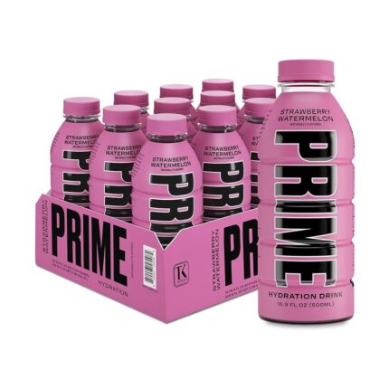 Boisson Prime Fraise Pastèque 500 ml x 12