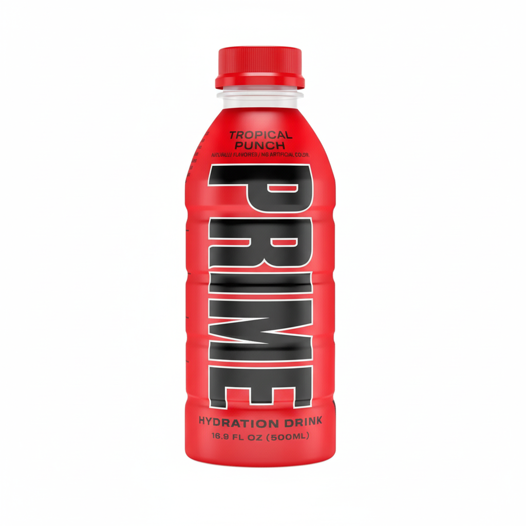 Prime Drink Tropical Punch 500mlx12 (1) Boisson Prime Punch Tropical 500 ml x 12 – Image 1