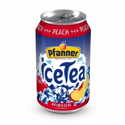 Thé Glacé Pfanner à la Pêche 0,33 L x 24