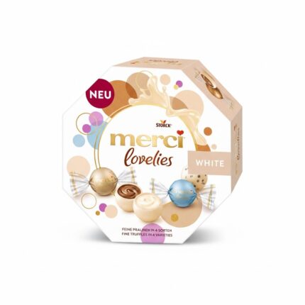 MERCI Lovelies Chocolat Blanc 185g x7