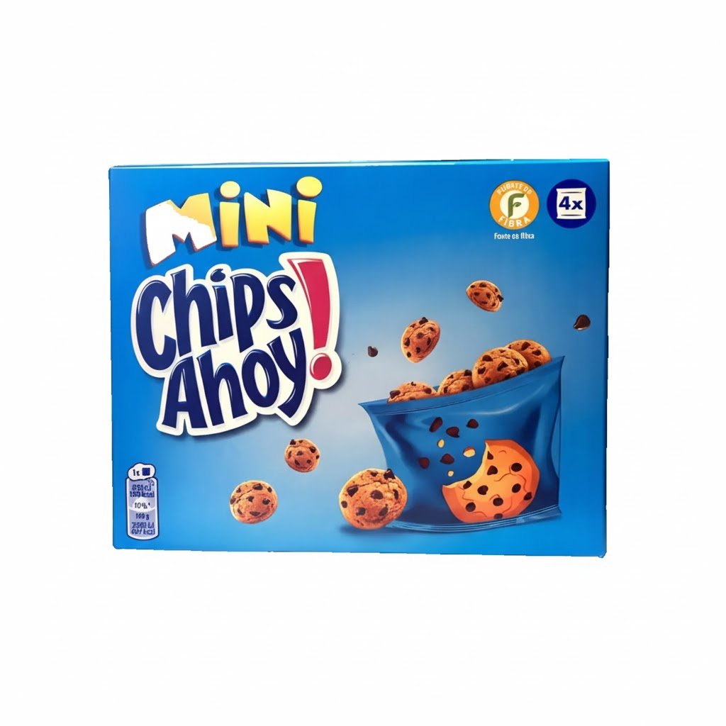 MINI CHIPS AHOY! CAJA 160G x12 (1) Boîte de MINI CHIPS AHOY ! 160g x12 – Image 1
