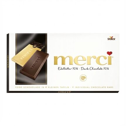 MERCI Chocolat Noir 72% 100g x15