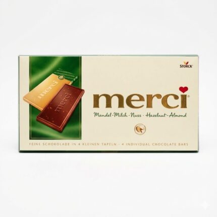 MERCI Chocolat Noisettes et Amandes 100g x15