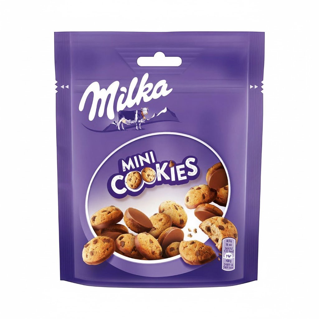 Milka Mini Cookies 110g (1) Milka Mini Cookies 110g – Image 1