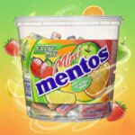Mini Mentos Mélange de Fruits 1260 g – Image 2