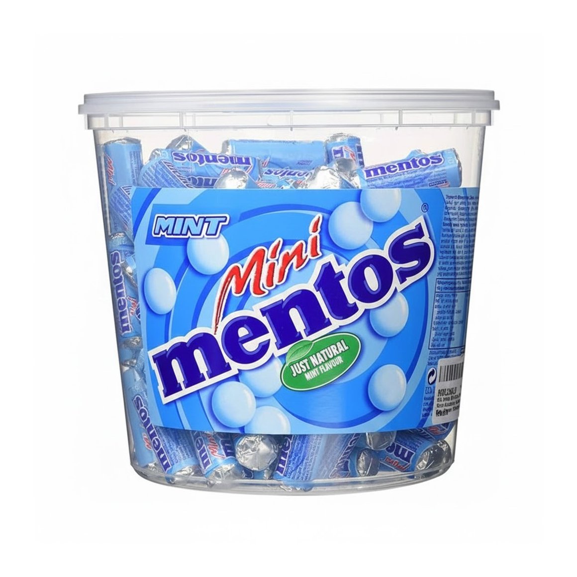 Mini Mentos Mint 1260g (1) Mini Mentos à la Menthe 1260g – Image 1