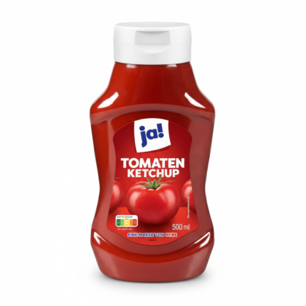 Ja! Ketchup Flacon Plastique 500g
