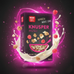 Knusper Muesli Croustillant Chocolat Blanc et Framboise 500g – Image 2